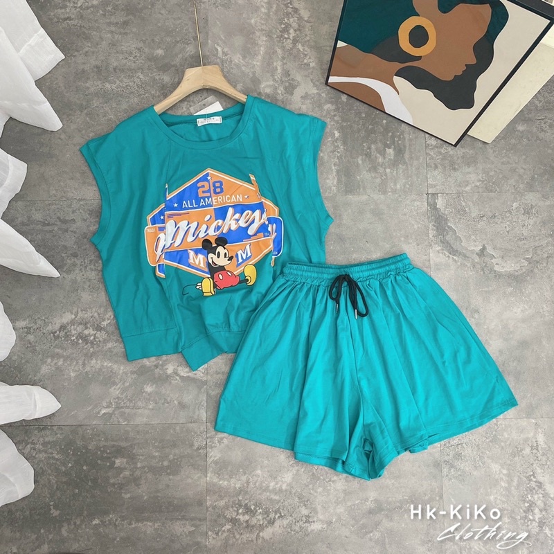 Sét quần giả váy - Sét bộ miky