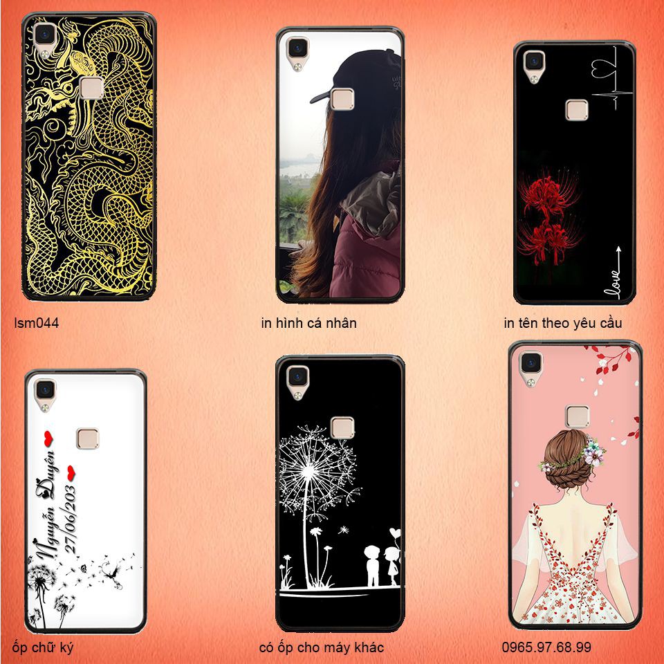 Ốp dẻo Vivo V3 hình Rồng Thời Trần - lsm045