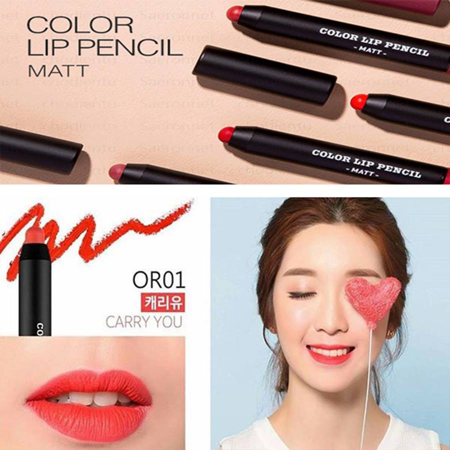 Son bút chì A'pieu Color Lip Pencil Matte