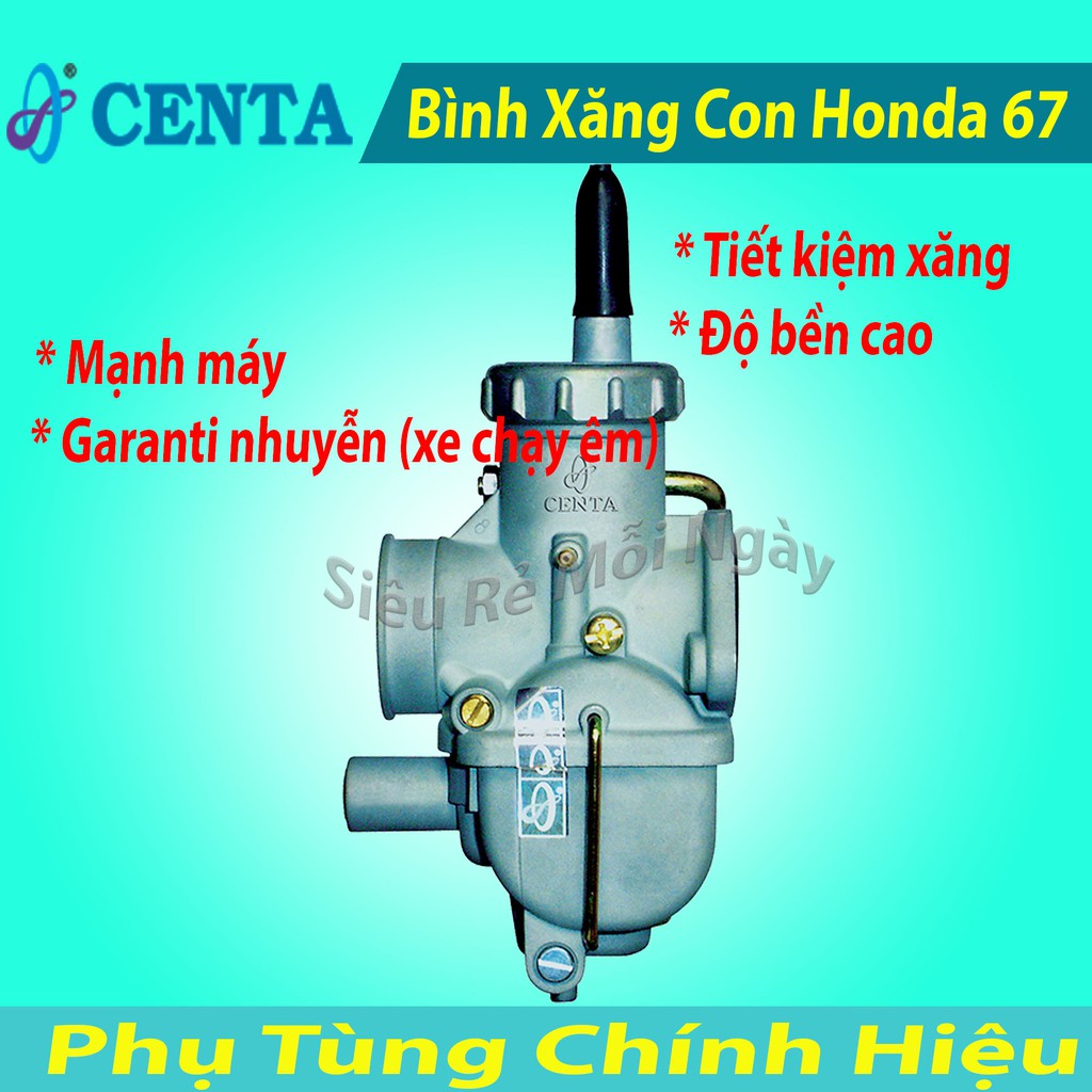 Bộ Chế Hòa Khí Tiết Kiệm Xăng SS67 Kiểu Zin