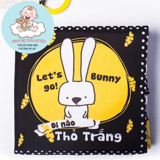 [Combo Sách vải giảm giá] Lets go Bunny