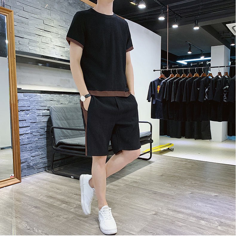 Bộ Đũi Cộc Nam Mềm Mát Đẹp Nhất | BigBuy360 - bigbuy360.vn