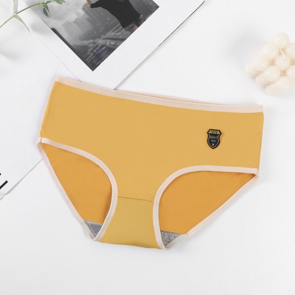 Quần lót nữ kháng khuẩn cute dễ thương đẹp gắn logo quyến rũ DOPICO L003