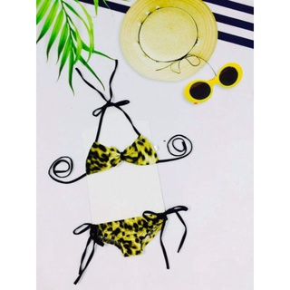 bikini, áo tắm,đồ bơi da beo liền thân cho bé