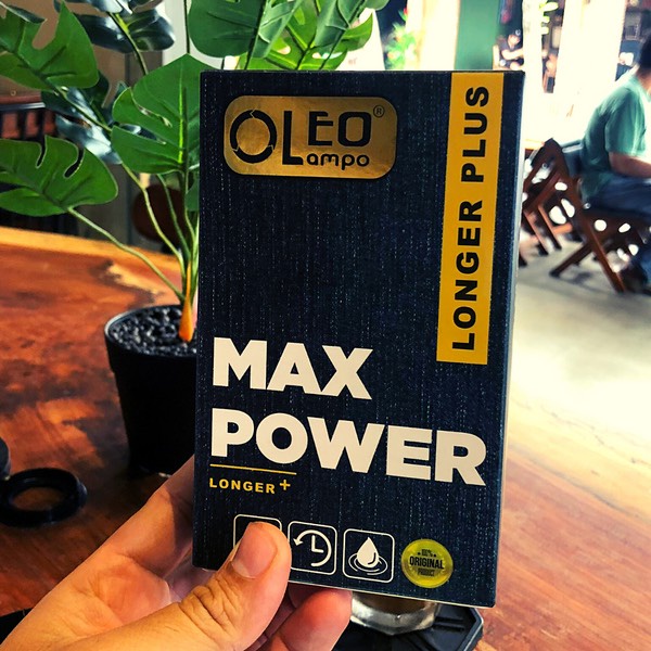 Bao cao su gân gai kéo dài thời gian cao cấp OLeo Lampo Max Power 10 Bao