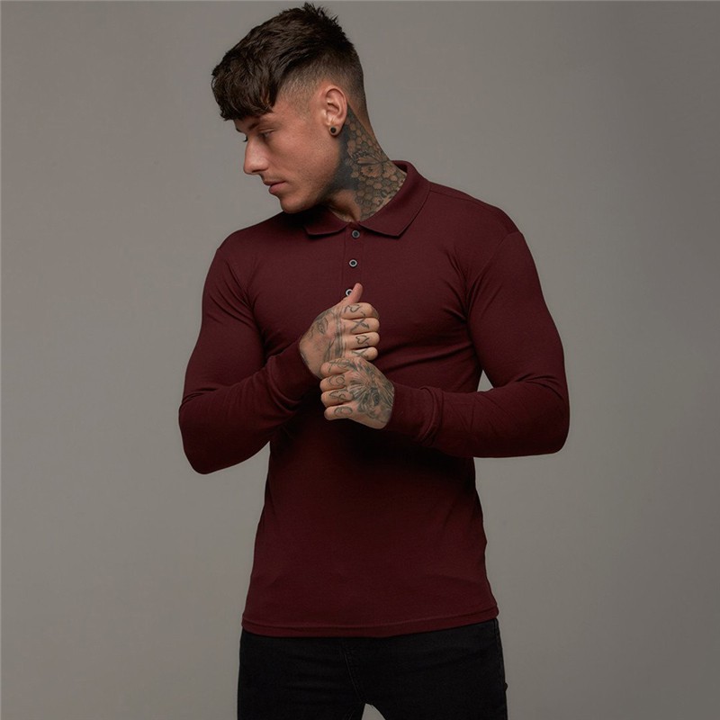 Áo Thun Polo Nam Tay Dài 5 Màu 4 Size | BigBuy360 - bigbuy360.vn