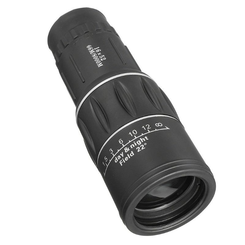 Bang♔ 16x52 Zoom Hiking Monocular Telescope Lens Camera Night Vision HD Scope Phone Clip Holder