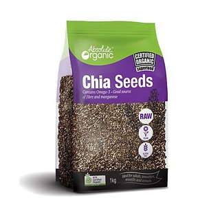Hạt chia tím Absolute Organic Úc túi 1kg