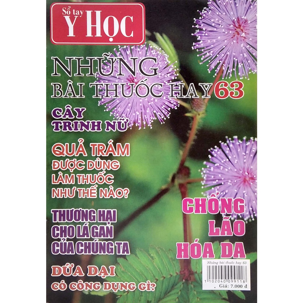 Sách Sổ Tay Y Học - Những Bài Thuốc Hay 63
