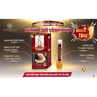 [CHÍNH HÃNG ] Viên xổ mỡ linh chi đỏ