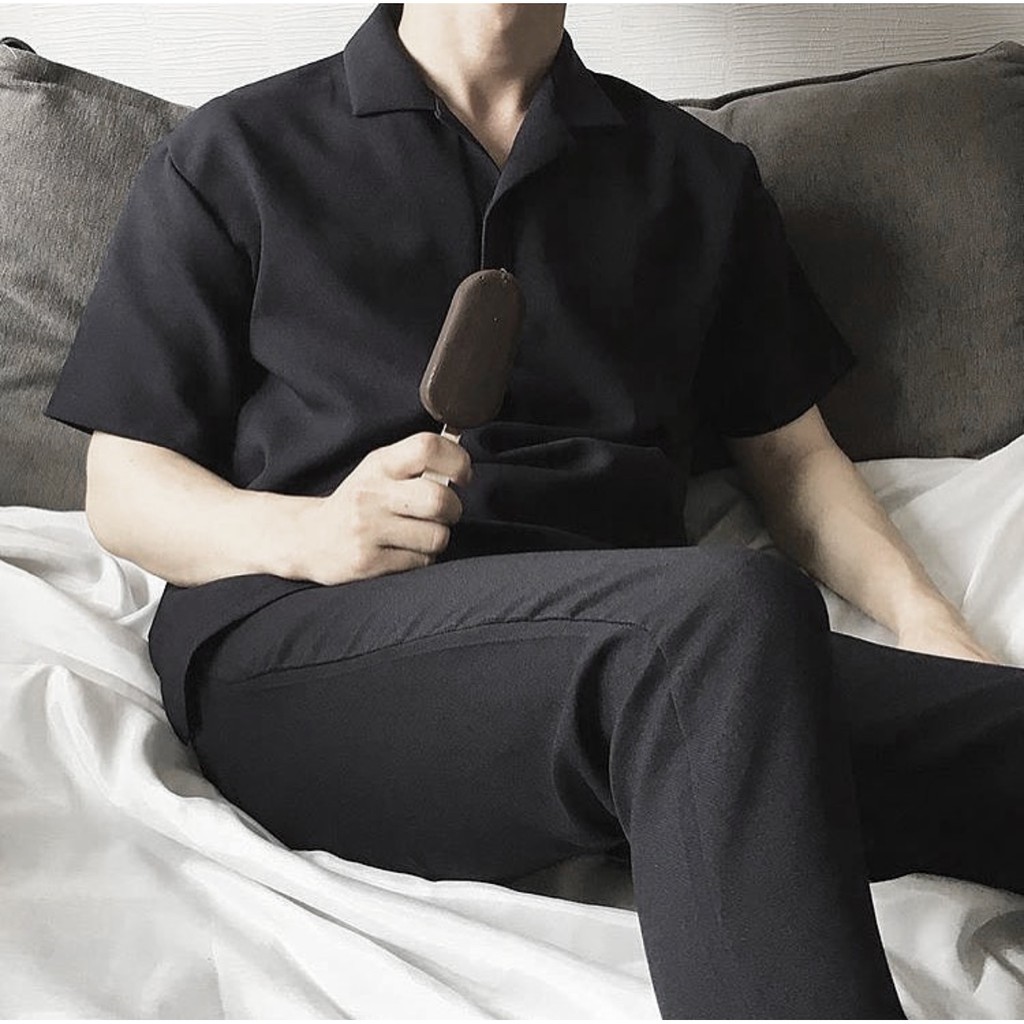  ÁO SƠ MI cổ vest CHUOT TRANG không nút KKL | BigBuy360 - bigbuy360.vn