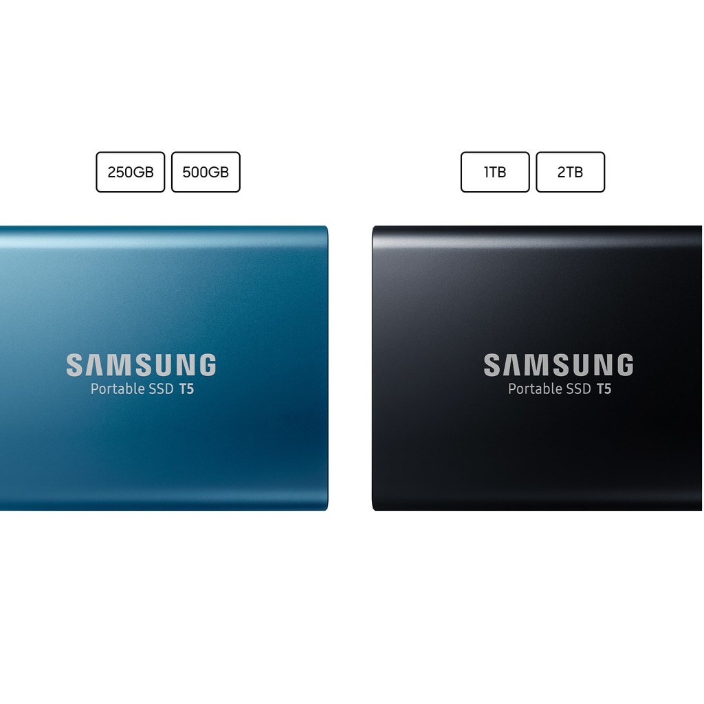 [Mã ELNHATTIN giảm 7% đơn 300K] Ổ cứng di động SSD External Samsung T5 500GB-USB 3.1 Gen 2 (Xanh) | BigBuy360 - bigbuy360.vn