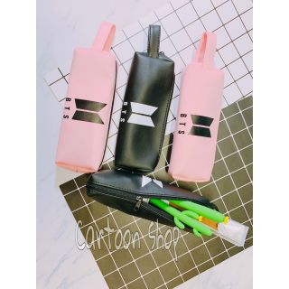 Hộp bút vải da bts 7cm*18cm