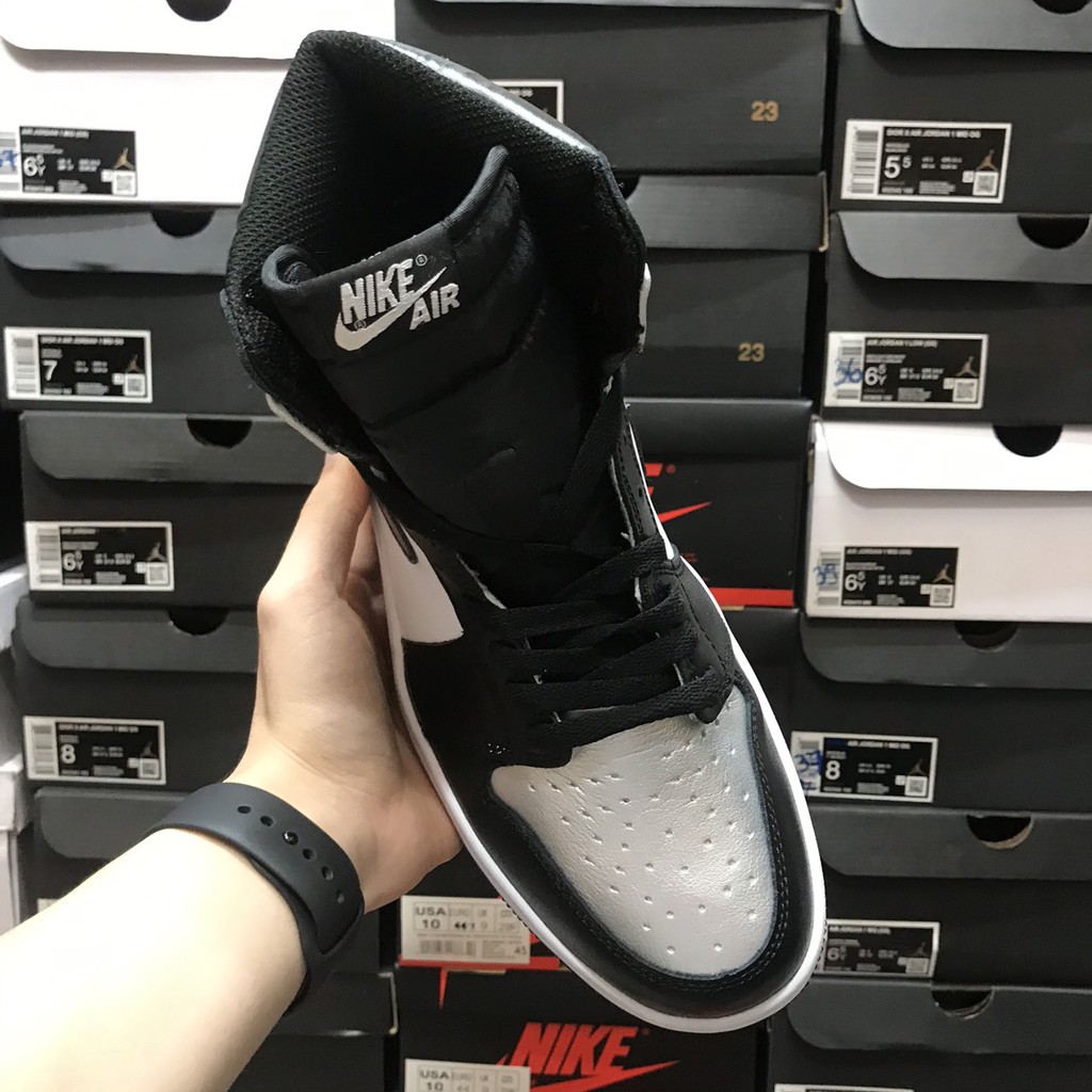 [ KELLY SNEAKERS ] Jordan 1 Retro High Silver Toe ( Sẵn + Ảnh Thật ) | BigBuy360 - bigbuy360.vn