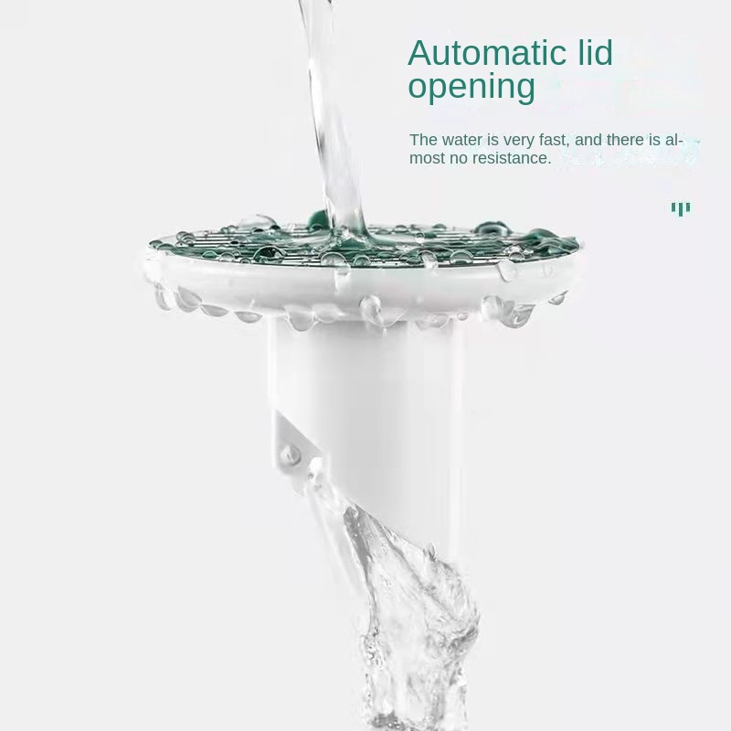 Nắp Đậy Cống Thoát Nước Sàn Nhà Vệ Sinh Tự Động Khử Mùi Chống Mùi Hôi Tiện Dụng