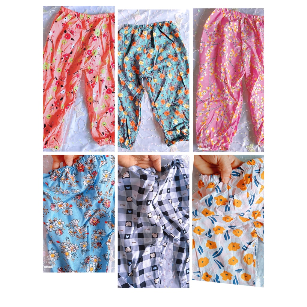 Quần lanh chống muỗi,dĩn,mặc điều hoà,đi biển,quần hè thu cho bé size đại 23-30kg