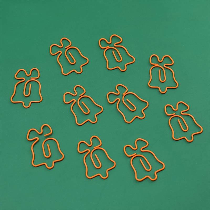 Set 10 Kẹp Giấy Kim Loại Hình Động Vật Dễ Thương