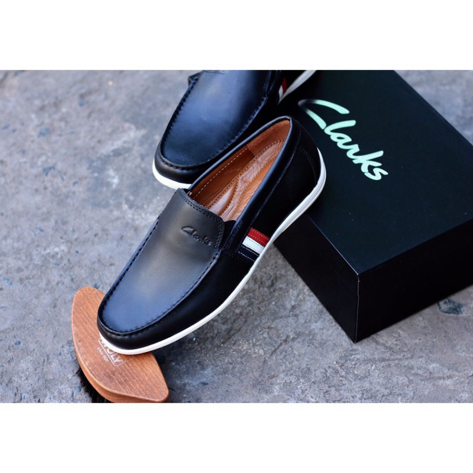 [HÀNG LOẠI 1] Giày clark chính hãng, giày lười nam cao cấp MS3337