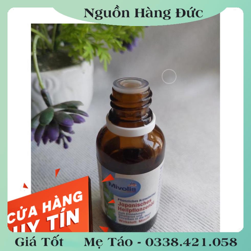 [auth] Tinh Dầu Bạc Hà Mivolis Japanisches Heilpflanzenol 30 ml NỘI ĐỊA ĐỨC [Date mới nhất] [Hot]