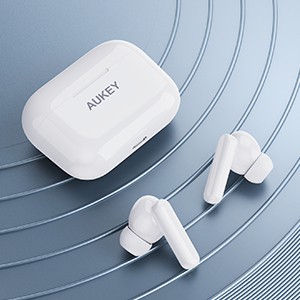 Tai Nghe True Wireless AUKEY EP-M1 Bluetooth 5.0 Pin 25H Chống Nước IPX5 Nghe Độc Lập 2 Tai