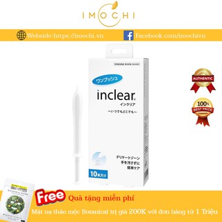 Đũa thần inclear nhật bản vệ sinh vùng kín hộp 10 ống