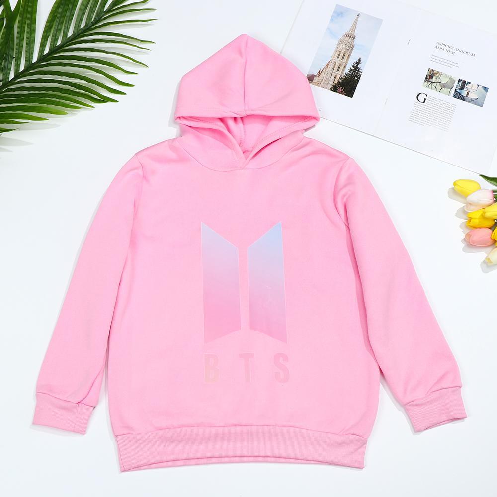 Áo Hoodie Cotton Thoáng Khí In Hình BTS Thời Trang