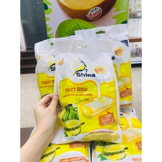 Bánh sữa chua Shika gói 160g date 3 tháng.