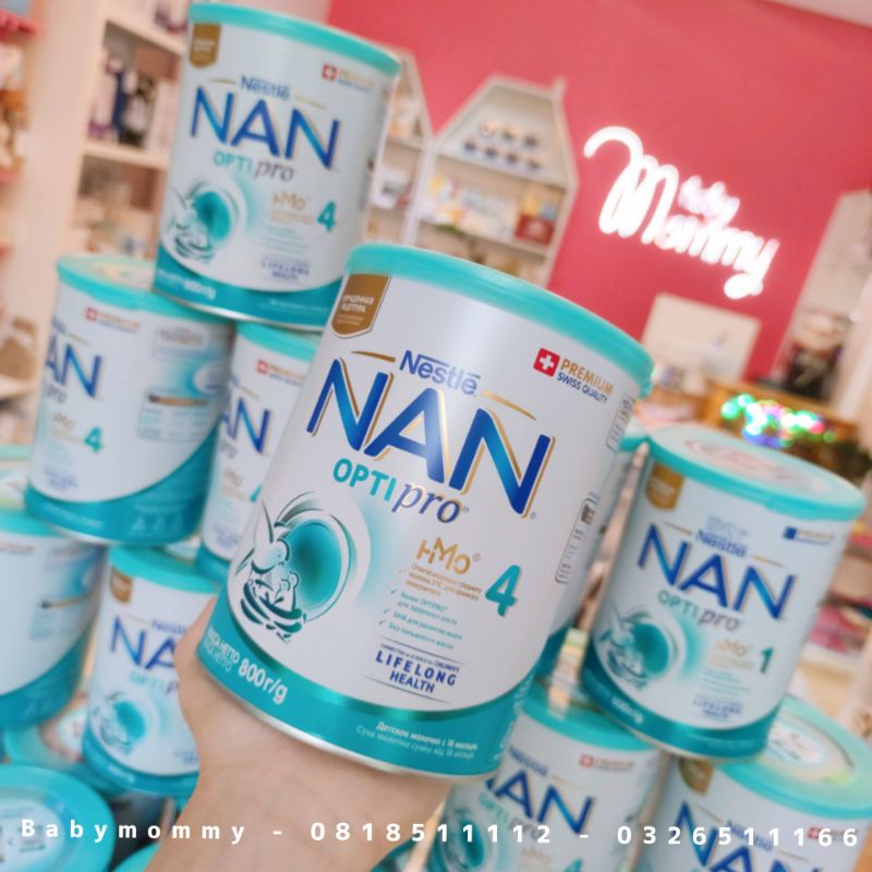 Sữa Nan Nga HMO Optipro 800g