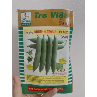 Hạt giống mướp hương F1 TV 407 dòng 7 lá Tre Việt Seeds gói 5gram