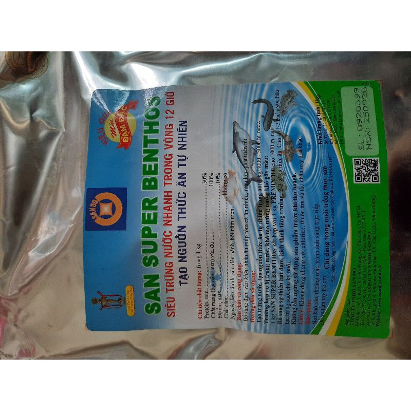 TẠO BO BO TRỨNG NƯỚC SANSUPER BENTHOS