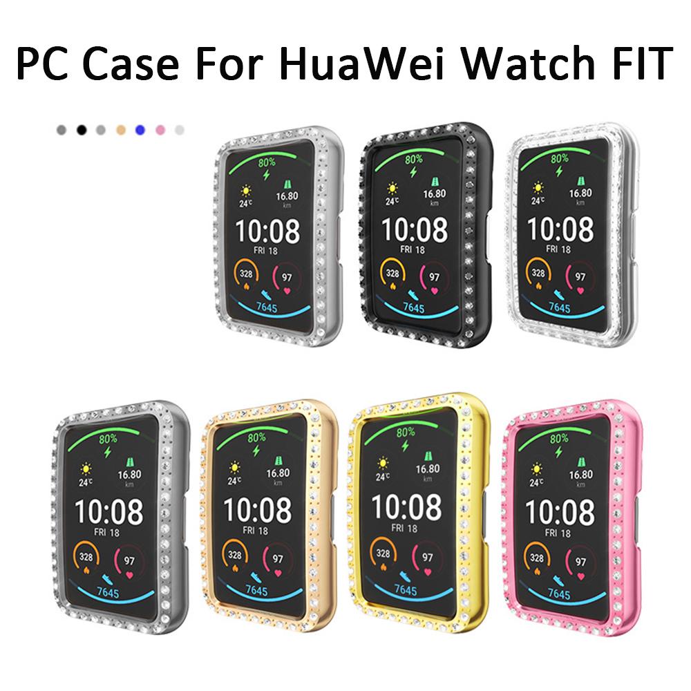 Khung Nhựa PC Lấp Lánh Bảo Vệ Cho Đồng Hồ Huawei Watch