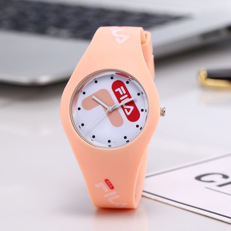 Đồng Hồ Quartz Dây Silicone Thời Trang 2023