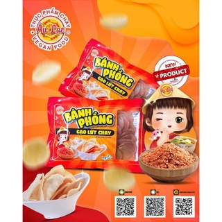 Bánh phồng tôm gạo lứt chay