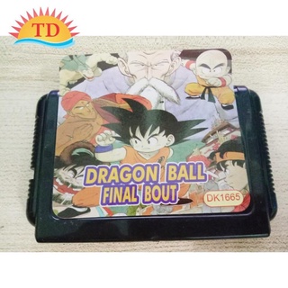 Băng game Dragon Ball Final Bout cho máy SEGA độ phân giải 16 bit