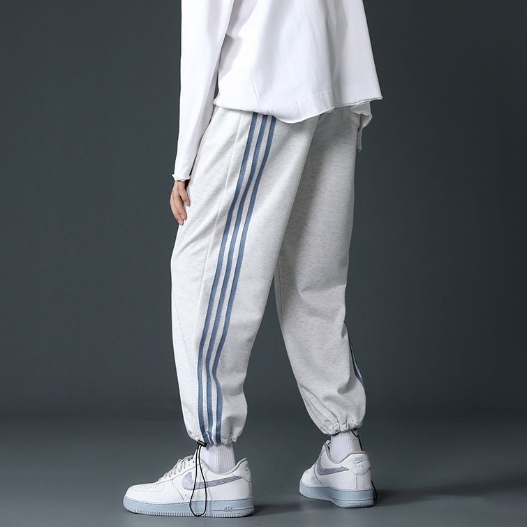 [Mẫu Mới] Quần Nam Nữ Unisex Rút Gấu Ba kẻ Sọc Phong Cách Trẻ Trung Thời Trang mixx_men QUAN NAM 103