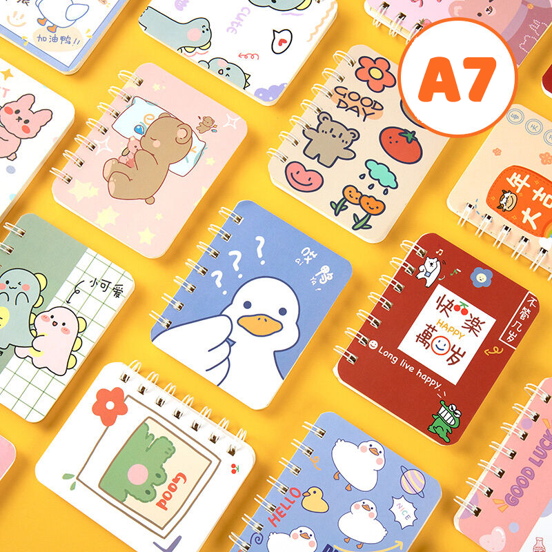 Set 80 Tờ Giấy A7 Ghi Chú Hình Động Vật Xinh Xắn Đáng Yêu