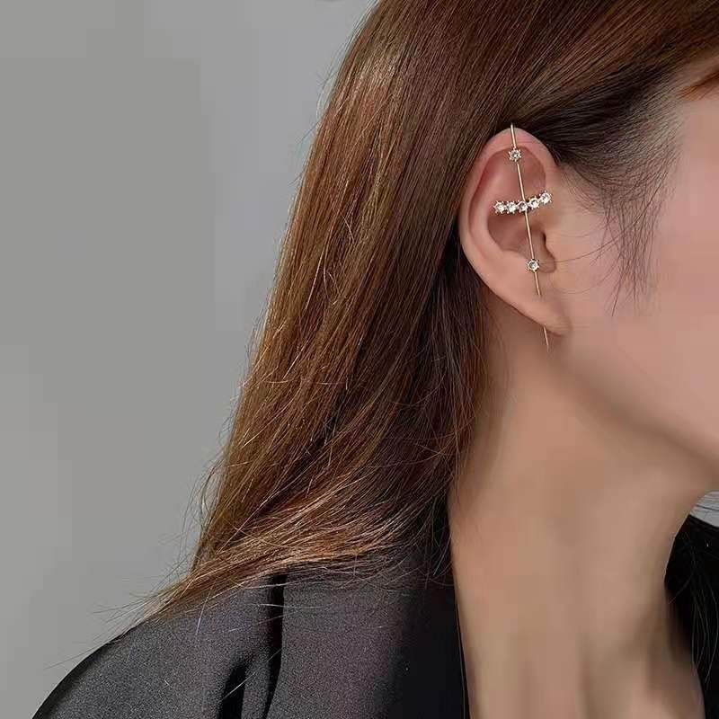 Khuyên tai Phần dài Lỗ tai treo 2021 mẫu mới phong cách Hàn Quốc