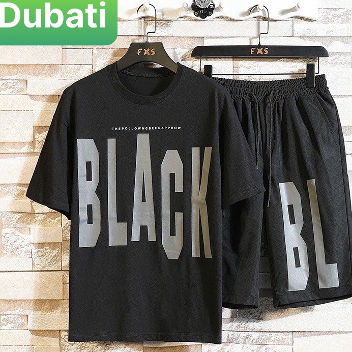 ĐỒ BỘ THỂ THAO CHỮ BLACK, SET ĐỒ BỘ THỂ THAO SANG CHẢNH MỚI NHẤT - DUBATI FASHION