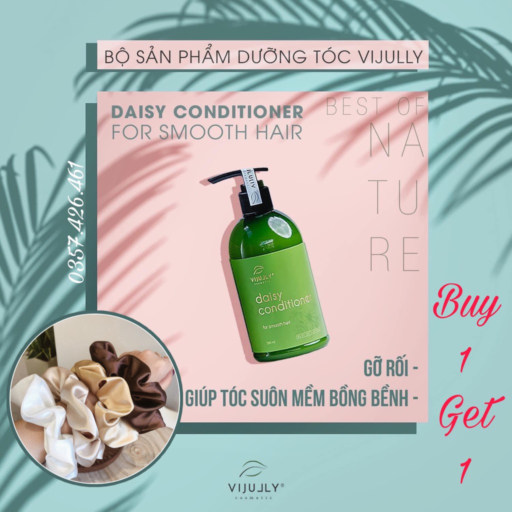 [CHÍNH HÃNG] Dầu xả dừa VIJULLY giúp tóc suôn mượt, mềm