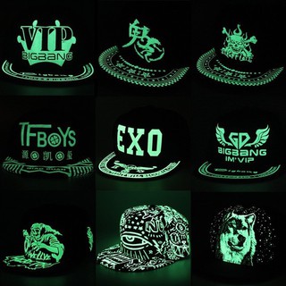 Mũ Snapback Thời Trang Dạ Quang Phát Sáng Ban Đêm