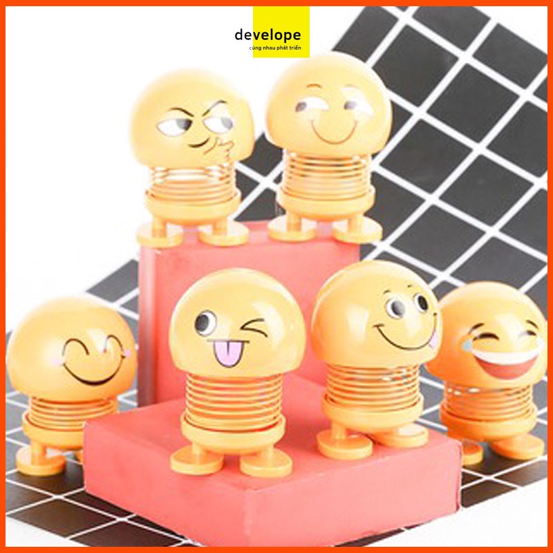 Con lắc lò xo Emoji giải Stress