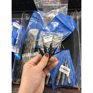 Bộ 4 Mũi Khoan 2 Tầng 6-8-10-12mm - Mũi Khoan 2 Tầng Chuyên Dụng Để Khoan Bắt Vít Gỗ Tạo Bề Mặt Phẳng
