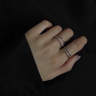 Nhẫn ONER Bạc 925 "Rivet Ring" ( Bảo Hành Bạc 1 Năm )