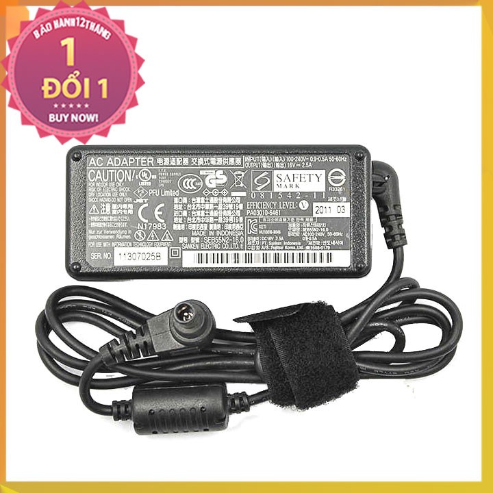 Nguồn adapter máy Scan Fujitsu 16v 2.5a 40w