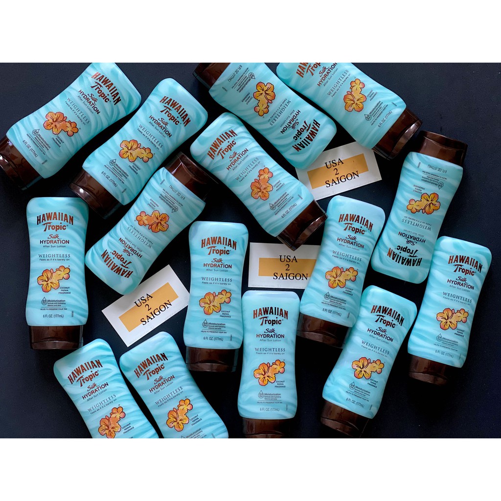 CẤP ẨM DỊU DA SAU PHƠI NẮNG HAWAIIAN TROPIC- AFTER SUN WEIGHTLESS SUN LOTION