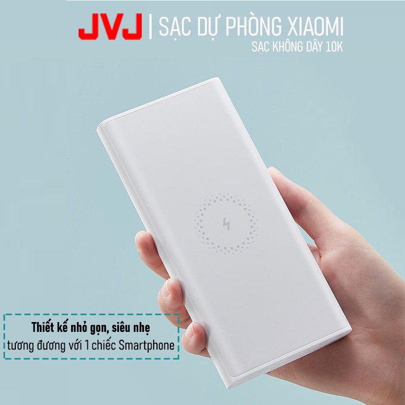 Sạc dự phòng Xiaomi 10000mAh Pocket PB1022ZM - Sạc nhanh Xiaomi 22.5W, Cổng TypeC 2 chiều tiện dụng | BH 06Tháng