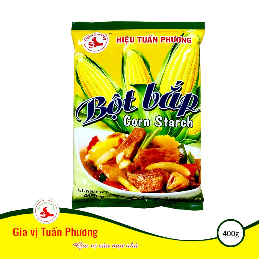 Bột Bắp Tuấn Phương 400g - Tinh Bột Ngô - 590051