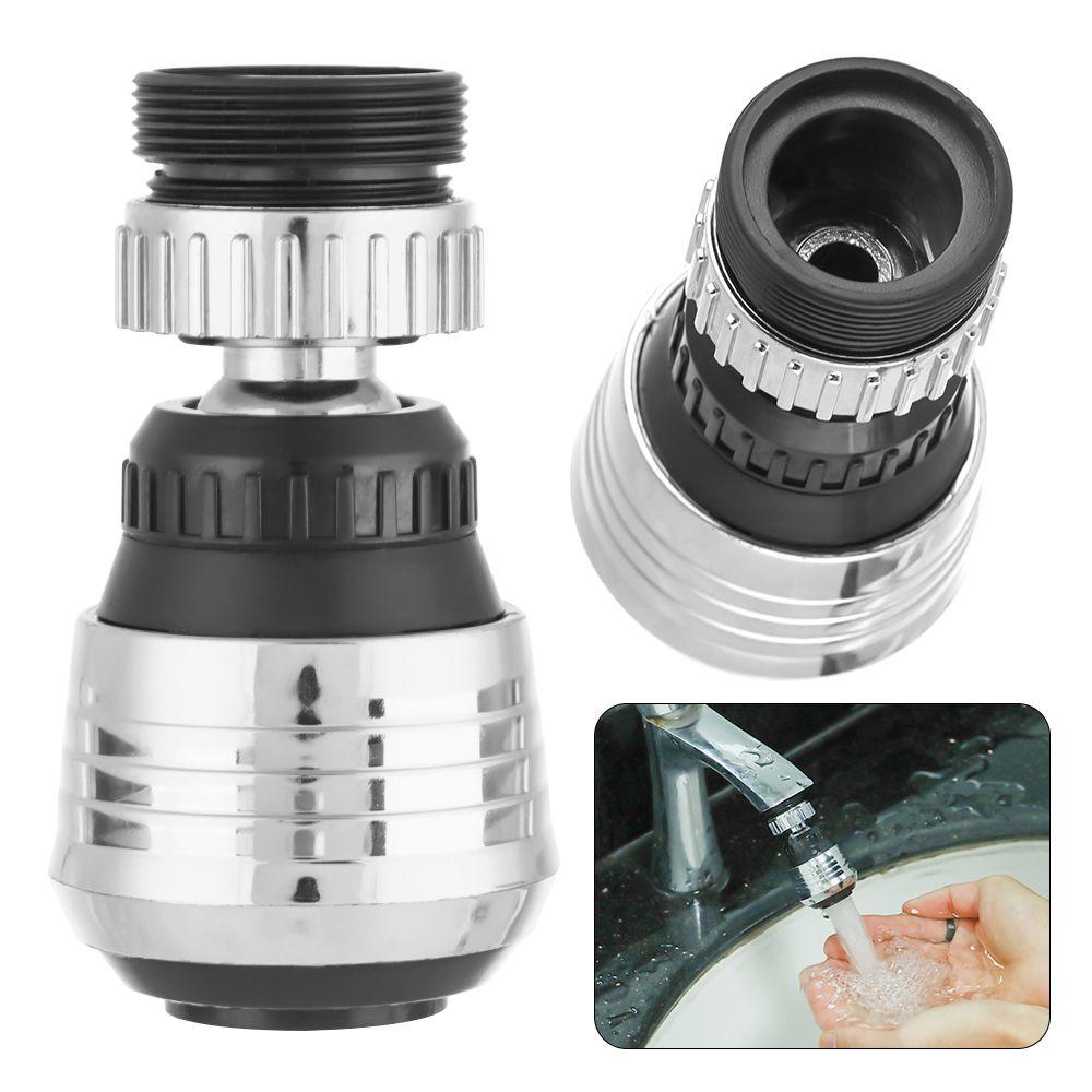 KUNHEV Đầu Nối Vòi Nước Bồn Rửa Chén Bằng Nhựa ABS 2 Chế Độ Tiết Kiệm Nước