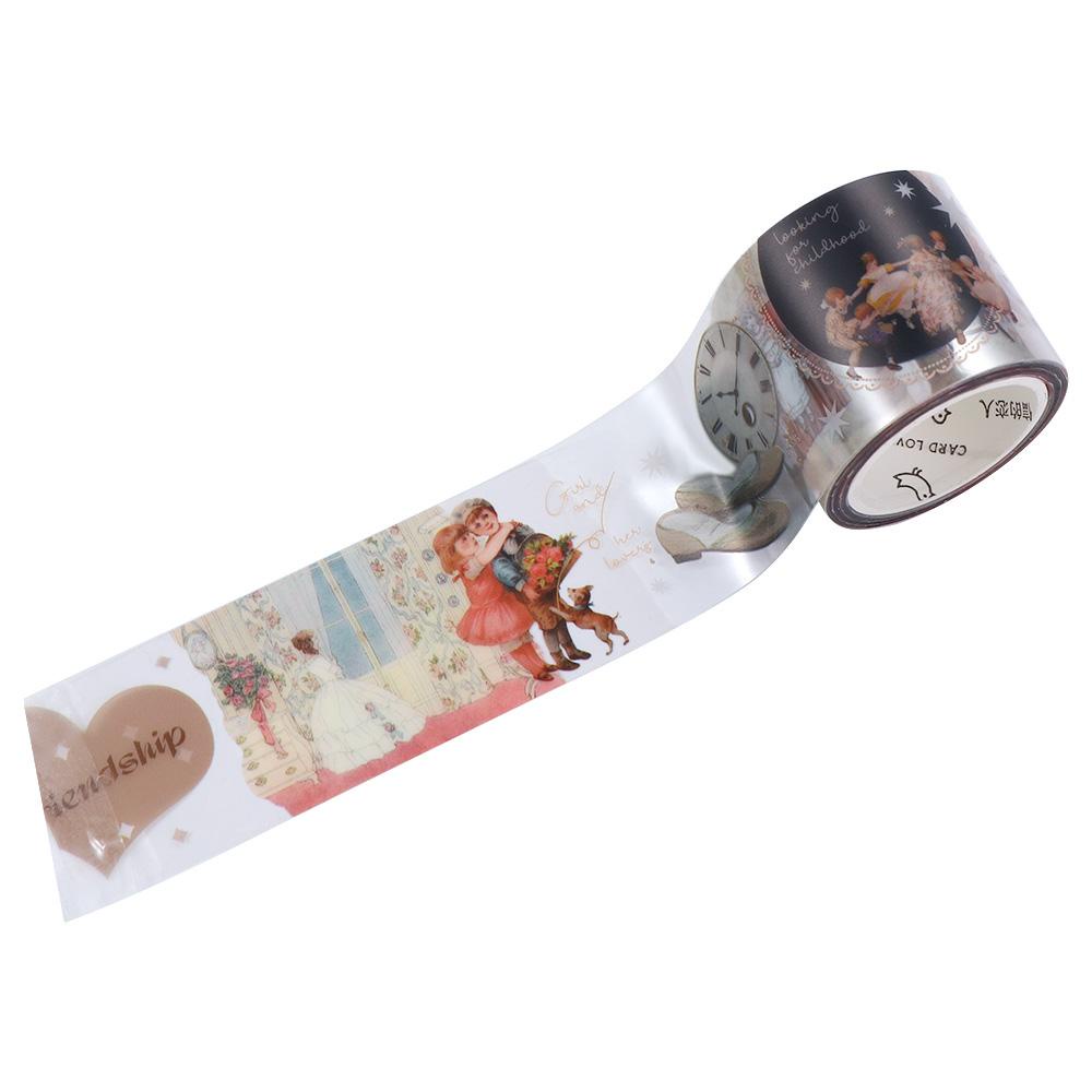 JARRED Băng Keo Dán Trang Trí Sổ Tay DIY Phong Cách Kawaii Cổ Điển