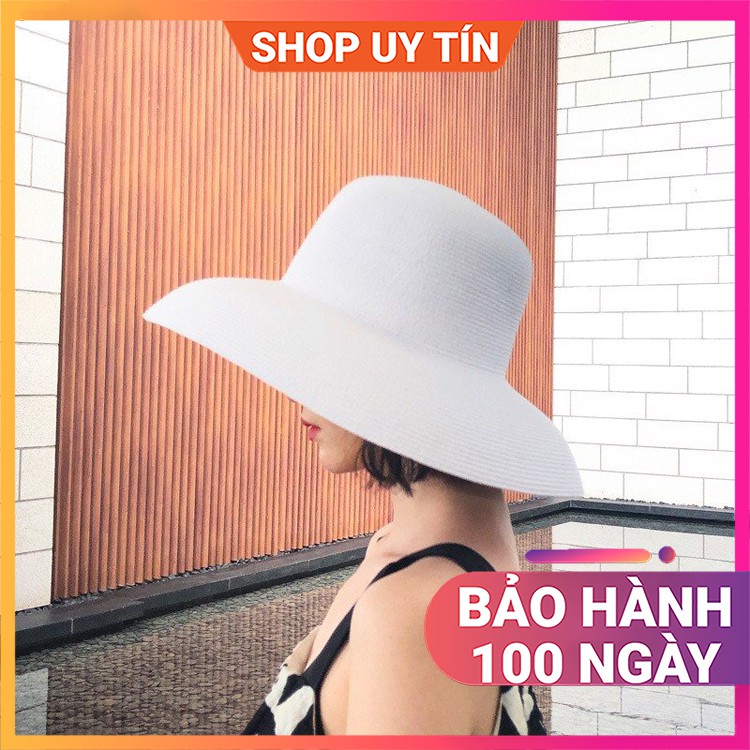Mũ Đi Biển - Nón Cói Rộng Vành Vintage Cao Cấp Nữ Đẹp